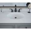 Chesapeake 22 x 43 Single Bowl Vanity Top in Tahiti White, CH02243.011