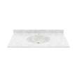 Chesapeake 22 x 43 Single Bowl Vanity Top in Ice, CH02243.130