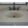 Chesapeake 22 x 43 Single Bowl Vanity Top in Limestone, CH02243.218