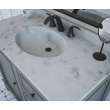 Chesapeake 22 x 43 Single Bowl Vanity Top in Carrara, CH02243.221