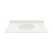 Chesapeake 22 x 43 Single Bowl Vanity Top in Carrara, CH02243.221