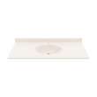 Chesapeake 22 x 49 Single Bowl Vanity Top in Tahiti White, CH02249.011