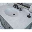 Chesapeake 22 x 49 Single Bowl Vanity Top in Ice, CH02249.130