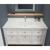 Chesapeake 22 x 49 Single Bowl Vanity Top in Carrara, CH02249.221