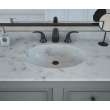 Chesapeake 22 x 49 Single Bowl Vanity Top in Carrara, CH02249.221