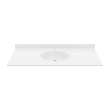 Chesapeake 22 x 55 Single Bowl Vanity Top in White, CH02255.010