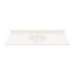 Chesapeake 22 x 55 Single Bowl Vanity Top in Bisque, CH02255.018