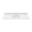 Chesapeake 22 x 55 Single Bowl Vanity Top in Ice, CH02255.130