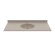 Chesapeake 22 x 55 Single Bowl Vanity Top in Limestone, CH02255.218