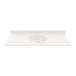 Chesapeake 22 x 55 Single Bowl Vanity Top in Carrara, CH02255.221