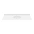 Chesapeake 22 x 61 Single Bowl Vanity Top in White, CH02261.010