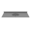Chesapeake 22 x 61 Single Bowl Vanity Top in Ash Gray, CH02261.203