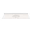 Chesapeake 22 x 61 Single Bowl Vanity Top in Carrara, CH02261.221