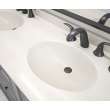 Chesapeake 22 x 61 Double Bowl Vanity Top in Coastal Sands, CH022612B.013