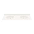 Chesapeake 22 x 61 Double Bowl Vanity Top in Bisque, CH022612B.018