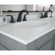 Chesapeake 22 x 73 Double Bowl Vanity Top in White, CH022732B.010