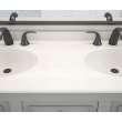 Chesapeake 22 x 73 Double Bowl Vanity Top in Coastal Sands, CH022732B.013