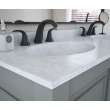 Chesapeake 22 x 73 Double Bowl Vanity Top in Ice, CH022732B.130