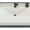 Contour 22 x 25 Single Bowl Vanity Top in White, CV02225.010