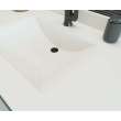 Contour 22 x 25 Single Bowl Vanity Top in White, CV02225.010