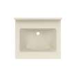 Contour 22 x 25 Single Bowl Vanity Top in Coastal Sands, CV02225.013