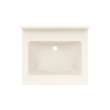 Contour 22 x 25 Single Bowl Vanity Top in Mountain Mist, CV02225.141