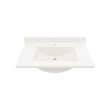 Contour 22 x 31 Single Bowl Vanity Top in Bisque, CV02231.018