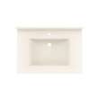Contour 22 x 31 Single Bowl Vanity Top in Mountain Mist, CV02231.141