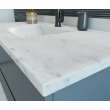 Contour 22 x 31 Single Bowl Vanity Top in Carrara, CV02231.221