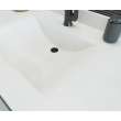 Contour 22 x 49 Single Bowl Vanity Top in Tahiti White, CV02249.011