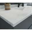 Contour 22 x 49 Single Bowl Vanity Top in Carrara, CV02249.221