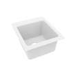 17 x 20 Veritek(R) Dual Mount Small Utility Sink in White, DIT2000.900