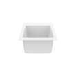 17 x 20 Veritek(R) Dual Mount Small Utility Sink in White, DIT2000.900