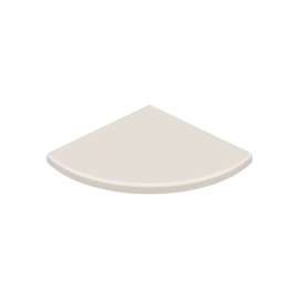 ES-8 Aerie Corner Shelf in Bisque