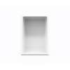 Recessed Shelf in White, EXAS01075.010