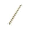 96 in. Corner Trim Kit with Metal Top in Brushed Nickel, EXCRTRMKAL.987