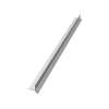 96 in. Corner Trim Kit with Metal Top in Chrome, EXCRTRMKAL.994