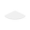 Aerie Corner Shelf in White, EXES80000.010
