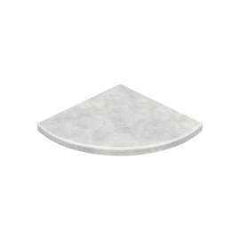 ES-8 Aerie Corner Shelf in Ice