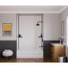 96 in. Metal Edge Trim Kit in Matte Black, EXETRMKAL.002