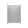 36 x 62 x 96 Swanstone(R) Metro Subway Tile Glue up Bathtub and Shower Wall Kit in Ice, EXMTMK963662.130