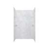 36 x 62 x 96 Swanstone(R) Smooth Glue up Shower Wall Kit in Ice, EXSK366296.130