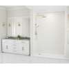 36 x 62 x 96 Swanstone(R) Traditional Subway Tile Glue up Shower Wall Kit in White, EXTSMK963662.010