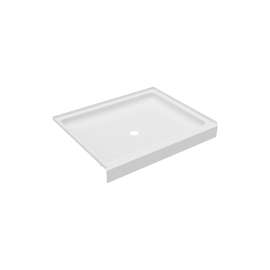 34 x 42 Veritek(TM) Alcove Shower Pan with Center Drain in White, FF03442MD.010