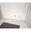 36 x 60 Veritek(TM) Alcove Shower Pan with Center Drain in White, FF03660MD.010