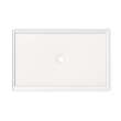 ANSI B Veritek Alcove Shower Base with Center Drain in White, FF03860ND.010