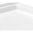 42 x 60 Veritek(TM) Alcove Shower Pan with Center Drain in White, FF04260MD.010