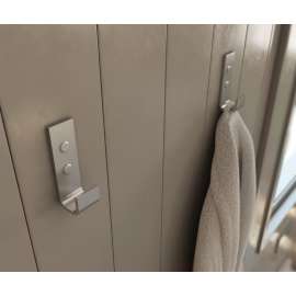 Odile Suite Hook in Brushed Chrome - Pack of 2, HK10045083.201