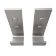 Odile Suite Hook in Brushed Chrome - Pack of 2, HK10045083.201
