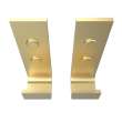 Odile Suite Hook in Brushed Gold - Pack of 2, HK10045083.343